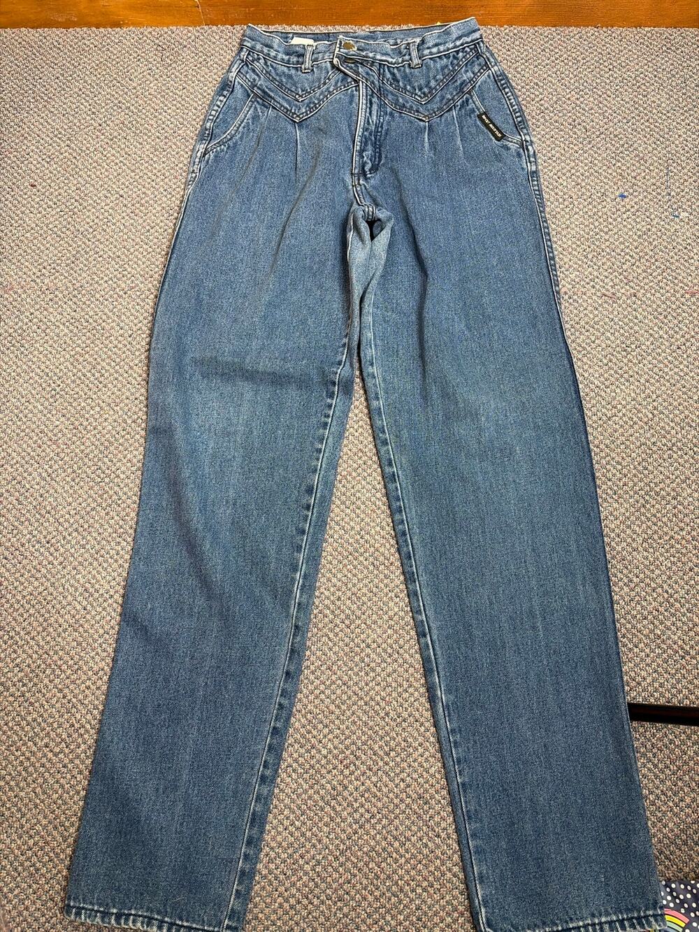 Vintage High Rise Rocky Mountain Clothing Womens Western Style Jeans Size 31